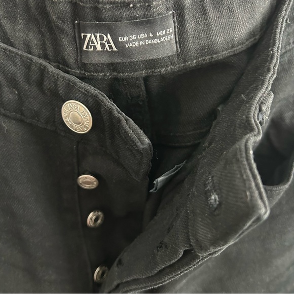 Zara - Black cropped jeans - Picture 7 of 15